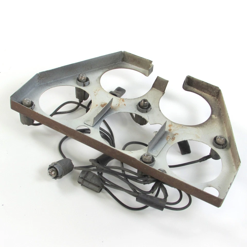 1963 Facel Vega III (3) Interior Dash Panel Gauge Cluster Rear Lighted Assembly - Image 3 of 4