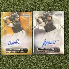 2022 Bowman Sterling Alexander Mojica Gold Auto 23/50 & You get base Auto🔥🔥