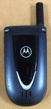 Motorola V66 - Blue and Silver  T-Mobile  Very Rare Cellular Flip Phone