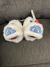 Abominalbal SNOWMAN RUDOLPH THE RED NOSED REINDEER Toddler SIZE 4 SLIPPER