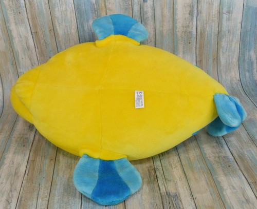 Vintage Disney Mermaid Flounder 24" Large Jumbo Fish Stuffed Plush Mattel - Picture 11 of 13
