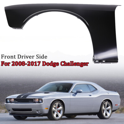 NEW-Primered Steel Front LH Driver Side Fender for 2008-2023 Dodge Challenger