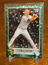 Jason Krizan 2022 Topps Update Series RC Green Foil #’d /499 GIANTS