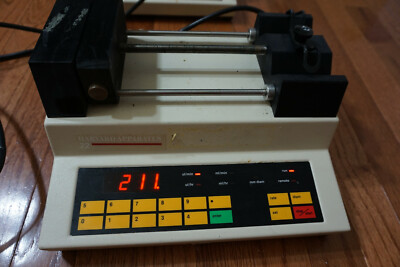 Harvard 55-2222  dual- syringe pump lab laboratory digital control   2 unit cdse