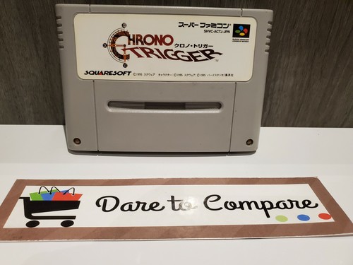 Chrono Trigger (Super Famicom, 1995) authentique cartouche VERSION JAPONAISE uniquement