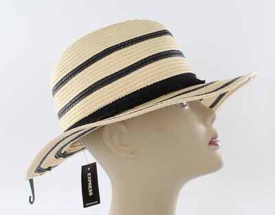 Express | Panama summer sun hat Green Sun Hat for Women | Panama Summer Style | Green Fedora  main image 2
