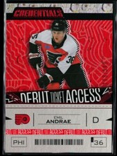 2023-24 Upper Deck Credentials Red #119 Emil Andrae RC 198/349