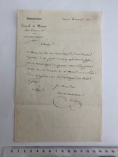 France 1852 Administration du Canal de Briare, Paris
