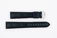 Cartier Vintage Swiss Blue Turquoise Leather Watch Strap 16.5mm NOS 16.5/14 B162