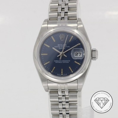 Rolex Oyster Perpetual Lady Date 79240 mit Papieren Automatik Uhr 26mm xxyy