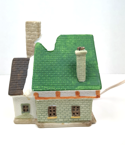 1993 LEMAX Vail Village Christmas Story Porcelain Lighted House Cottage - Picture 3 of 12