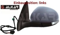 Alkar 9029136 AußEnspiegel Links Spiegel AußEn FüR VW