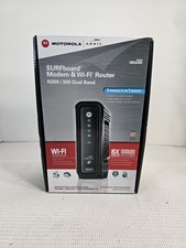 Motorola ARRIS SURFboard SBG6580 DOCSIS 3.0 Cable Modem and Wi-Fi Router N300