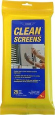 Electronic Screen Cleaning Wipes 25-Pack for Phones, Tablets, Laptops Monitors