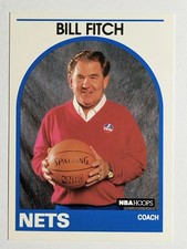 1989-90 Hoops #327 Bill Fitch CO