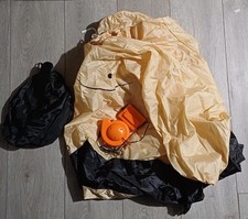 Inflatable Sumo Fancy Dress Costume with Fan One Size Adult . No Box Included 