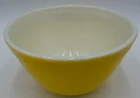 Vintage Pyrex 401 Primary Yellow Mixing Nesting Bowl 1.5 Pint 1950’s Made in USA