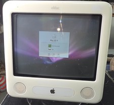 Apple Emac A1002 All-in-One Desktop Computer Vintage 2004 Tested Power On