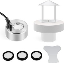 Mxmoonant Ultraschall Nebelmacher 350ml H Mini Metallzerstäuber