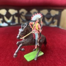 BRITAINS DEETAIL MOUNTED INDIAN.