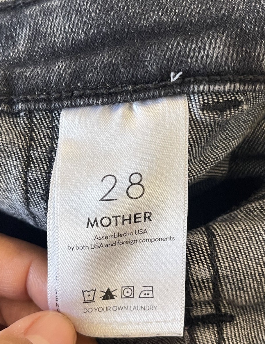 Mother Womens Gray The Wrapper Patch Springy Ankl… - image 3