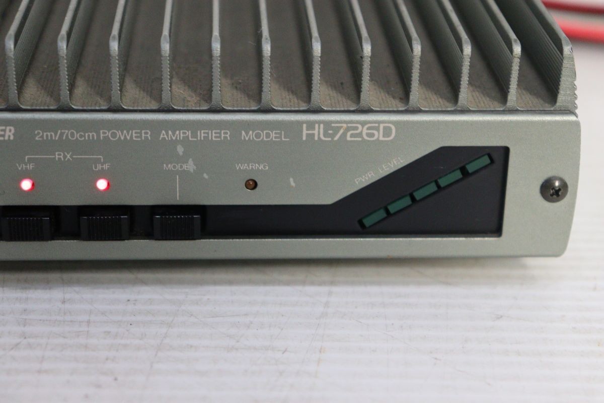 Tokyo High Power HL-726D Linear Amplifier 144/430MHz 50W Used As