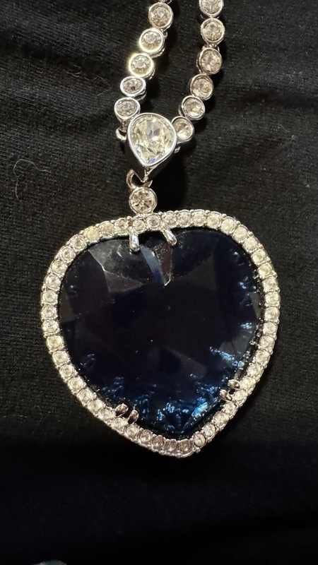 Titanic Heart Of The Ocean J.Peterman Necklace