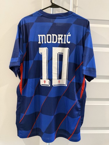 NWT Croatia National Team Modric 2024 Away Fans Jersey XXL