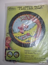 Paragon Platter Talk Just We Two 3 Dimensional Stitchery Kit VTG 1975 NIP