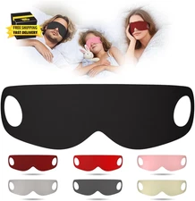 7 Pack Sleep Mask for Women,Men,Kids-Light Blocking Eye Mask and Eye Covers,Brea