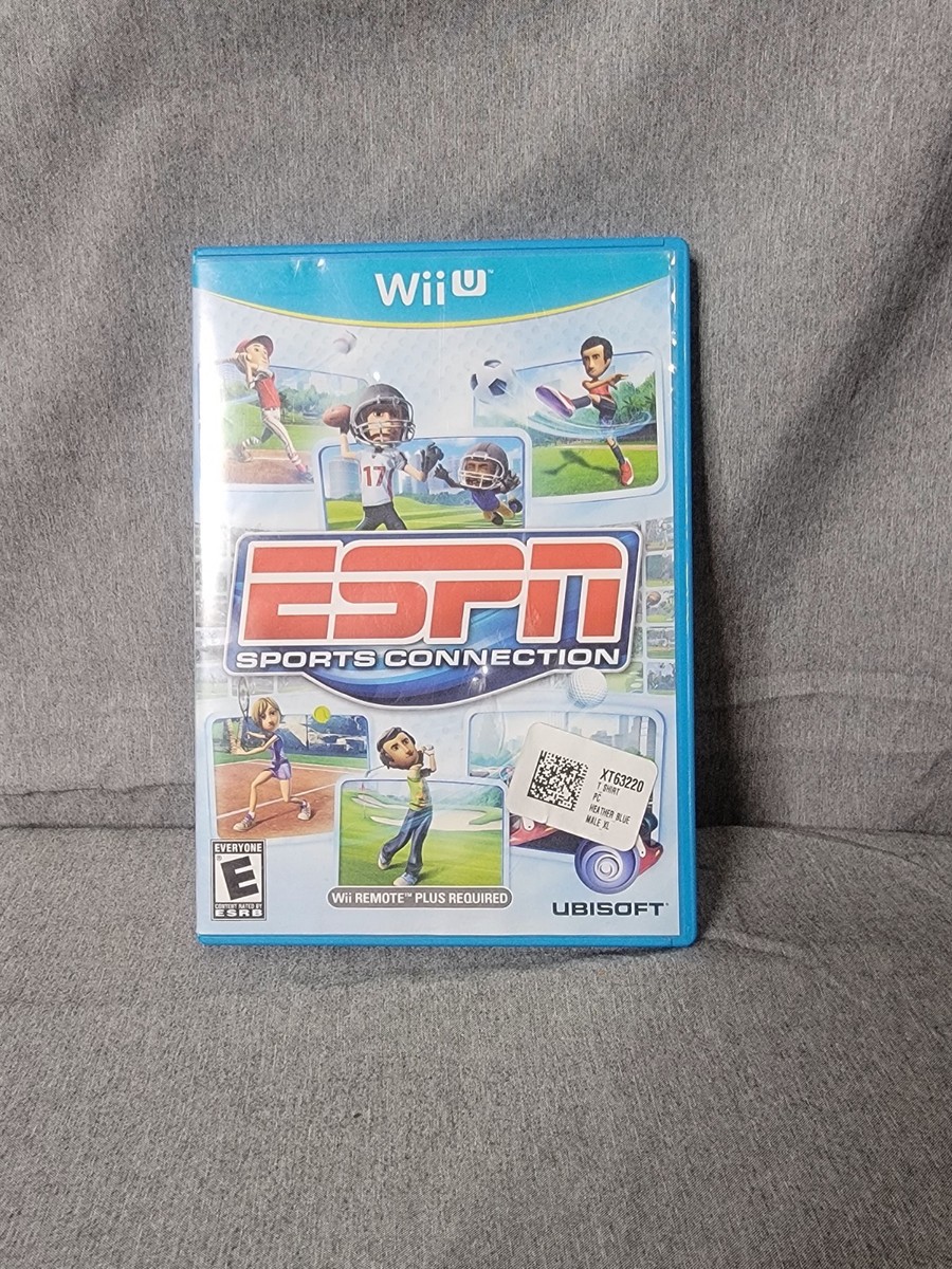 ESPN Sports Connection Nintendo Wii U Complete CIB 8888187189|