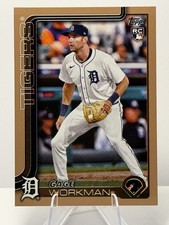 2025 Topps Update Series - Gage Workman #US118 Gold /2025 (RC)