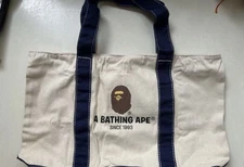 BAPE A Bathing Ape Original Canvas Tote Bag 2011 Winter Magazine Free Gift