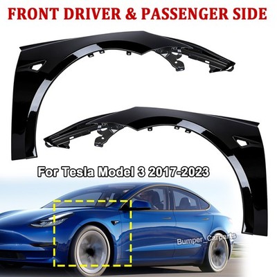 Fender for Tesla Model 3 2017-2023 Left Driver Right Passenger Side w/Code PBSB