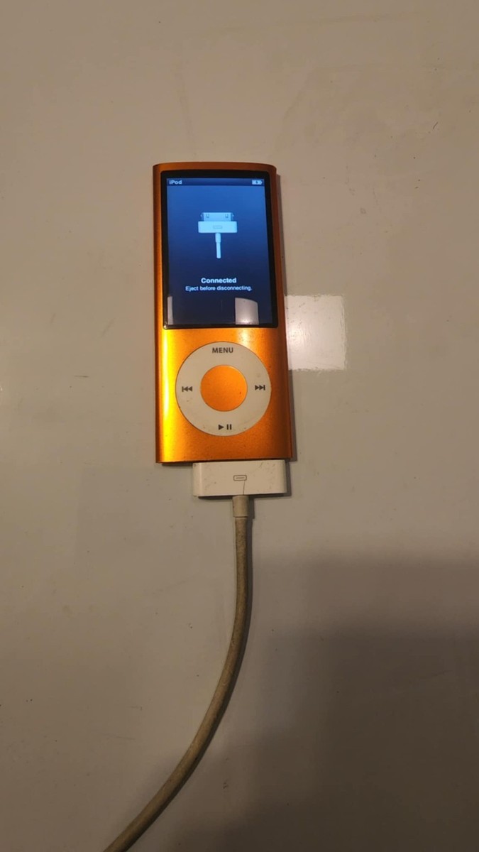 Apple - にゃんちゅぅぅ Apple iPod nano  SLJR17 Buy Apple iPod nano 5th Generation Orange (16 GB) online | eBay