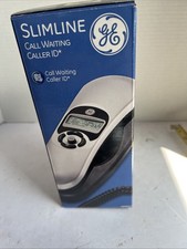 GE SLIMLINE Corded Caller ID Phone, Open Box see description