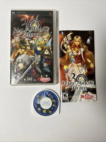 New ListingHalf-Minute Hero PSP Sony Playstation Portable Complete With Manual CIB Clean
