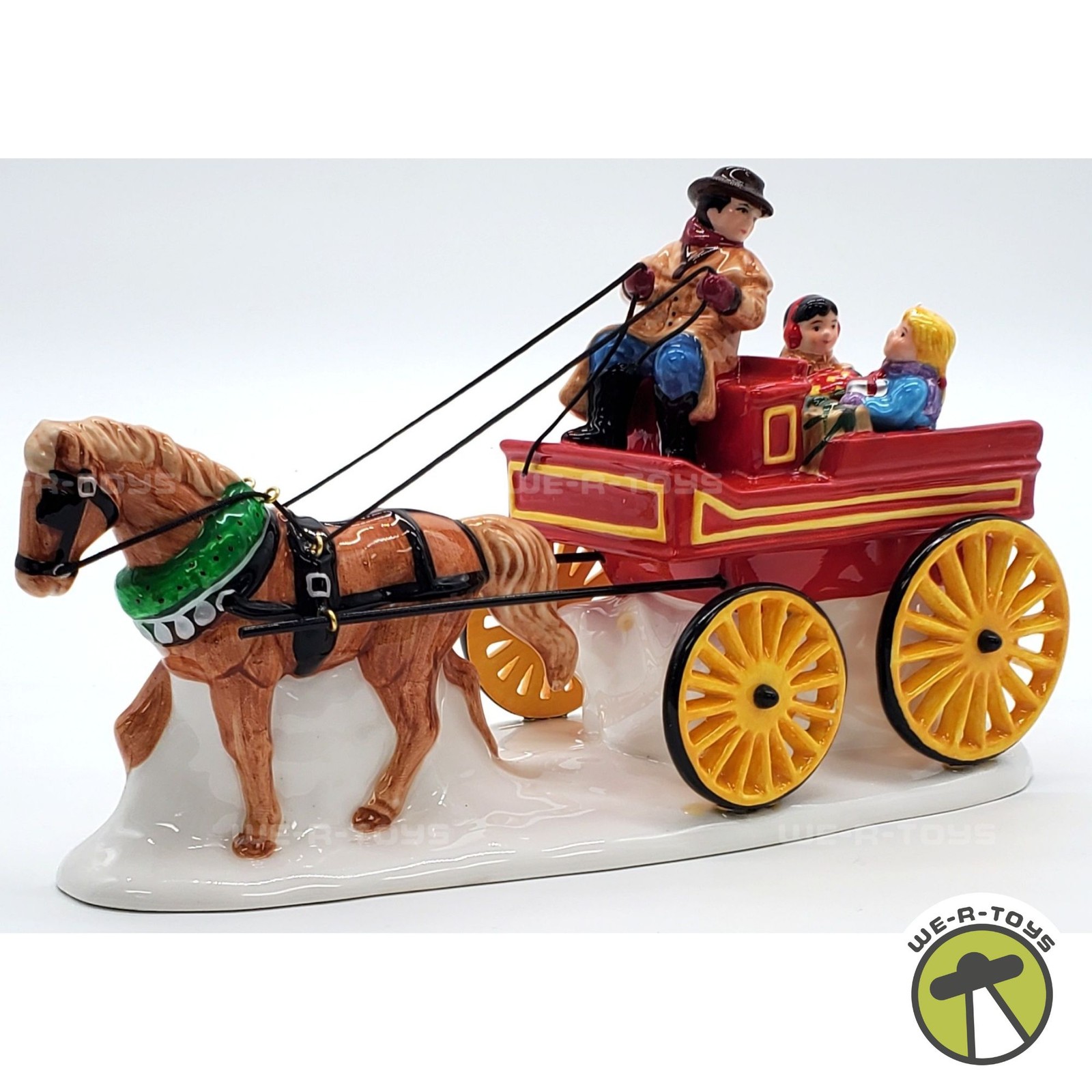Department 56 the Original Snow Village - Hitch-Up the Buckboard #54930CL