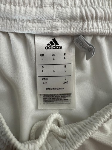 Adidas Training Shorts Squadra 17 Climalite | Men's | White/Black | Large - Picture 6 of 8