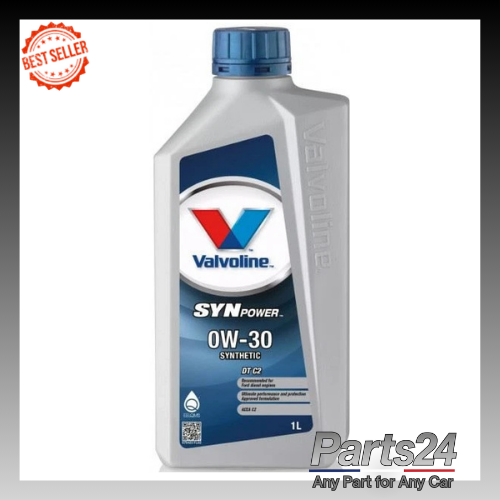 Valvoline Synpower DT C2 0W30 - 1 Litre Engine Oil 875423