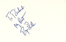 REGIS PHILBIN - AUTOGRAPH NOTE SIGNED