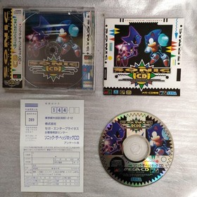 Confirmed Operation With Obi Mega Cd Sonic The Hedgehog JPN Limited Edition Rare