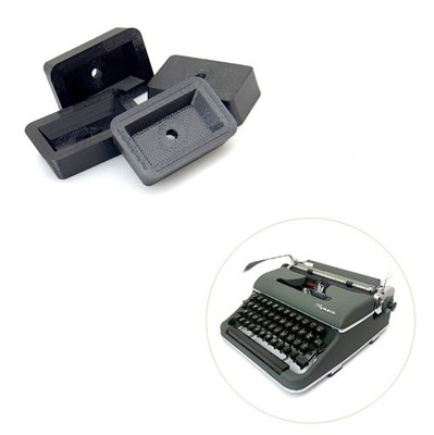 x4 New Replacement Rubber Feet for Olympia SM2 SM3 SM4 Typewriter Portable Part