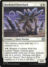 Burdened Stoneback Lorwyn Eclipsed regular NM 8