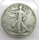 1929 S Walking Liberty Half Dollar 90% Silver VG