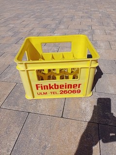 Ulm Getränke Finkbeiner alte Euro Bierkiste Limokiste
