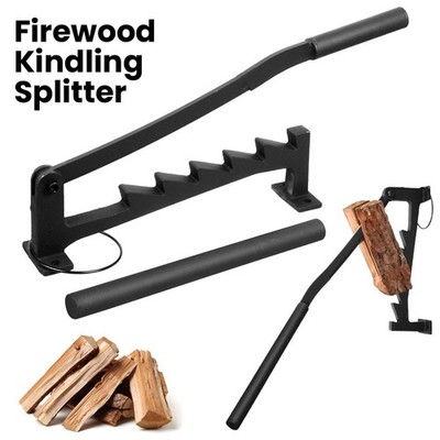 Handholzspalter Spanmesser Gusseisen Zunder Kamin Holzofen Wandmontage mit Griff