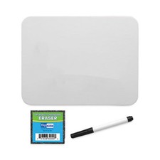 Flipside Products 21004 Magnetic Dry Erase Board Set 12x9 12/pack