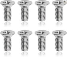 8PCS Stainless Steel Brake Rotor Retaining Screws for Front and Rear Models