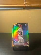 2022 Bowman  1st Edition Bryce Hubbart Gold 1st Bowman /50